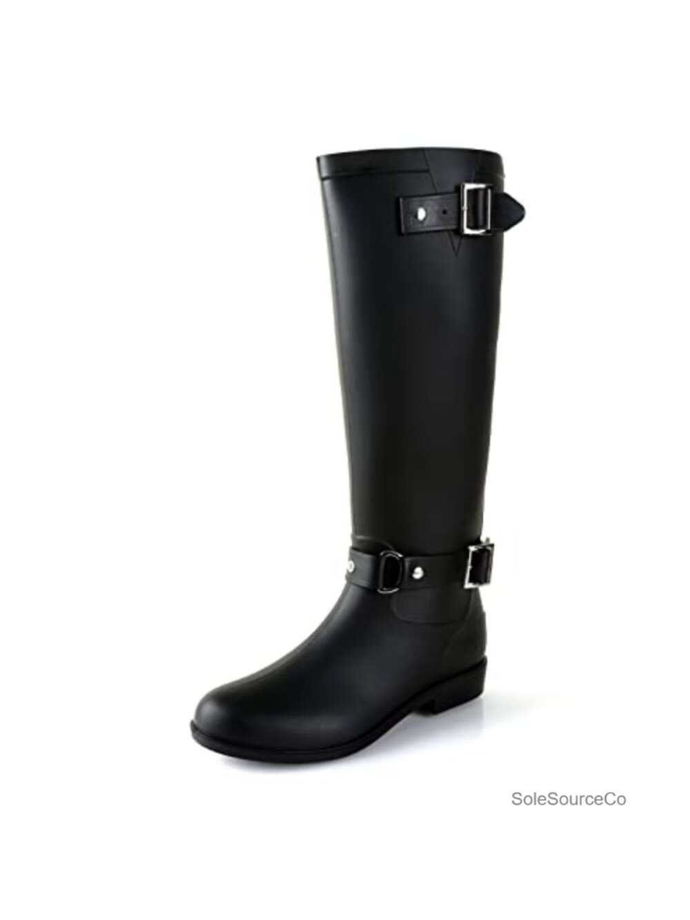 Knee-High Rain Boots Waterproof Anti-Slip Chelsea Rubber Boots